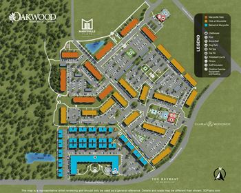 Shared outdoor pickleball courts, outdoor grill & firepits, and more